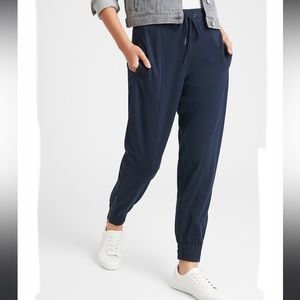Banana Republic Zip-Cuff Knit Joggers